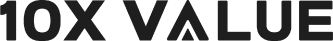 10X Value logo